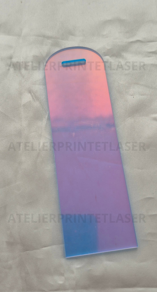 Marque-page holographique à personnaliser