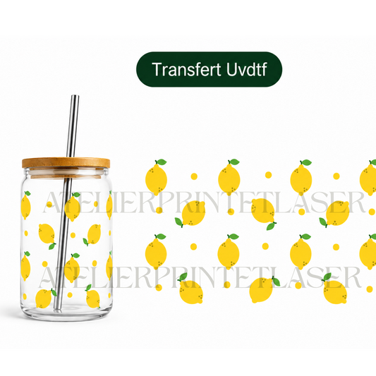 Transfert UV DTF – Citrons