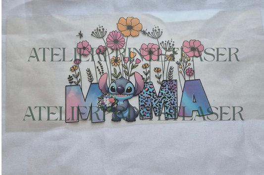 Transfert Uvdtf – MAMA floral